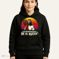 Christian Has Rizzin Easter Table Tennis Hoodie thumb 5