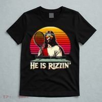 Christian Has Rizzin Easter Table Tennis T-Shirt thumb 5