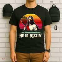 Christian Has Rizzin Easter Table Tennis T-Shirt thumb 6