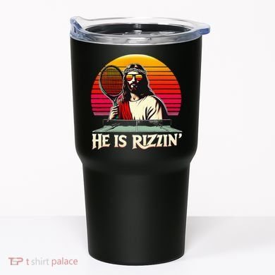 Christian Has Rizzin Easter Table Tennis Tumbler