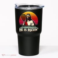 Christian Has Rizzin Easter Table Tennis Tumbler thumb 0