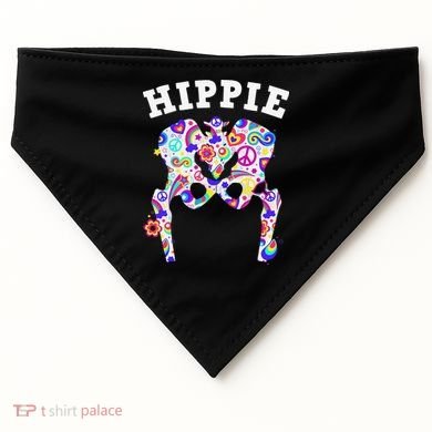 Cool Hip Replacement For  After Hip Surgery Hippie USA-Made Doggie Bandana