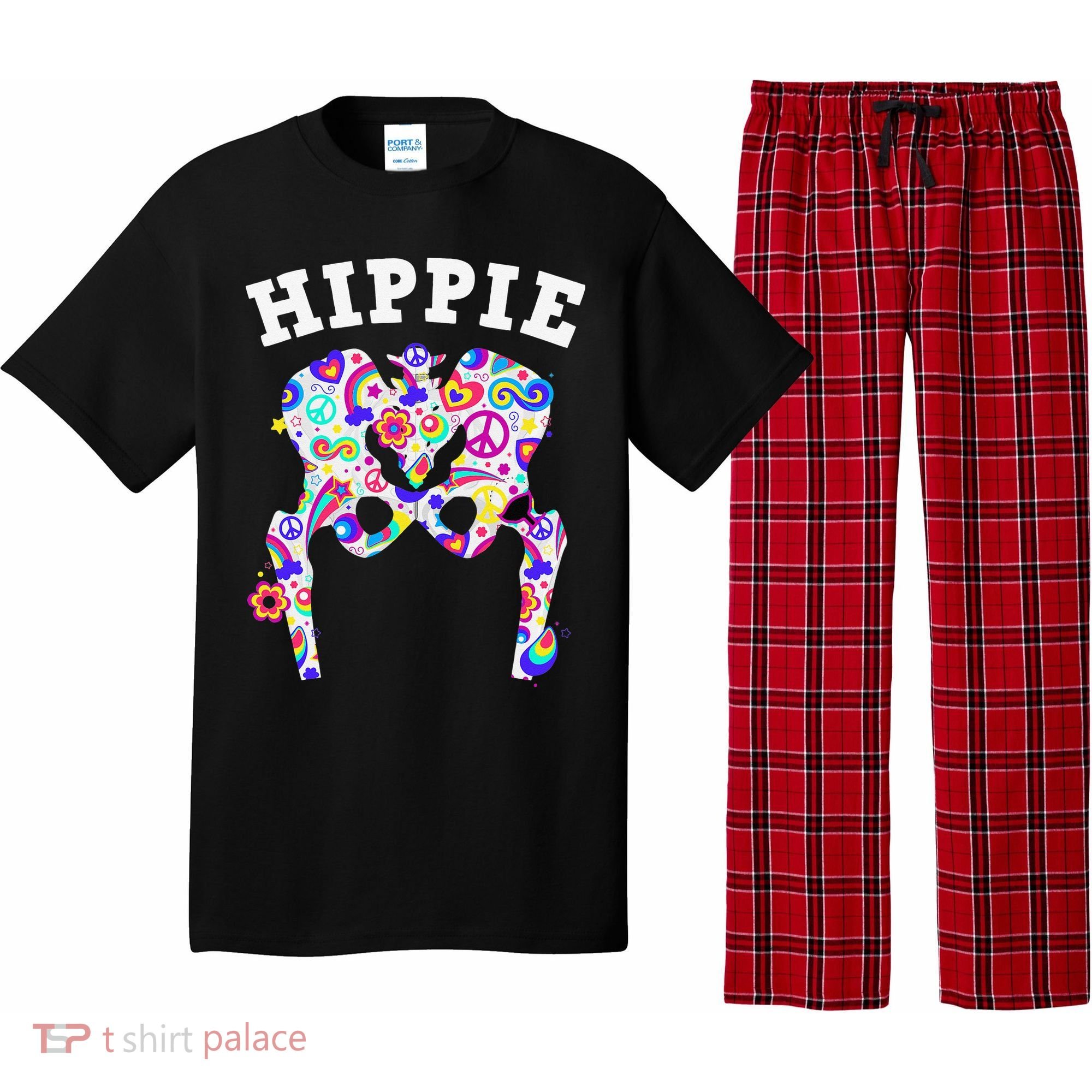 Cool Hip Replacement For  After Hip Surgery Hippie Pajama Set