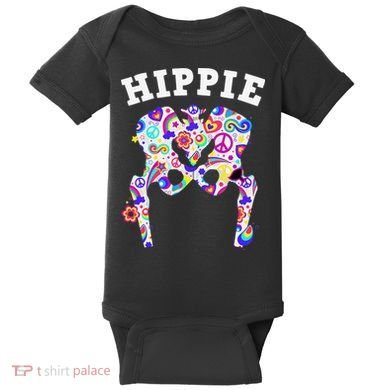 Cool Hip Replacement For  After Hip Surgery Hippie Baby Bodysuit