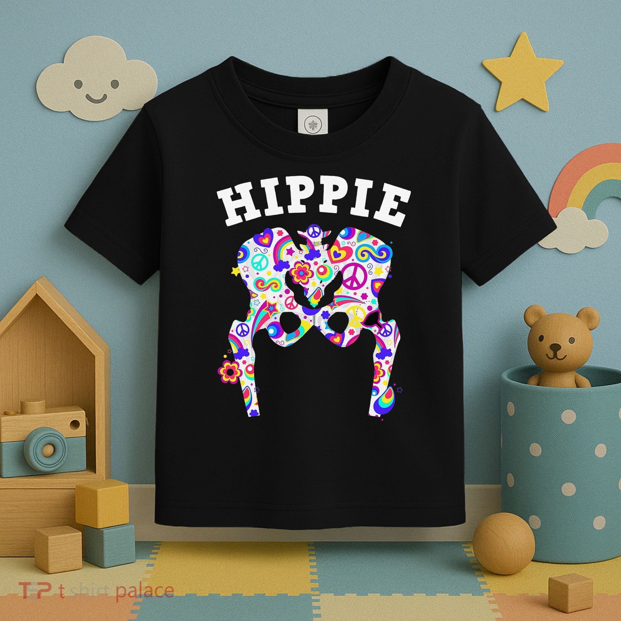 Cool Hip Replacement For  After Hip Surgery Hippie Toddler T-Shirt
