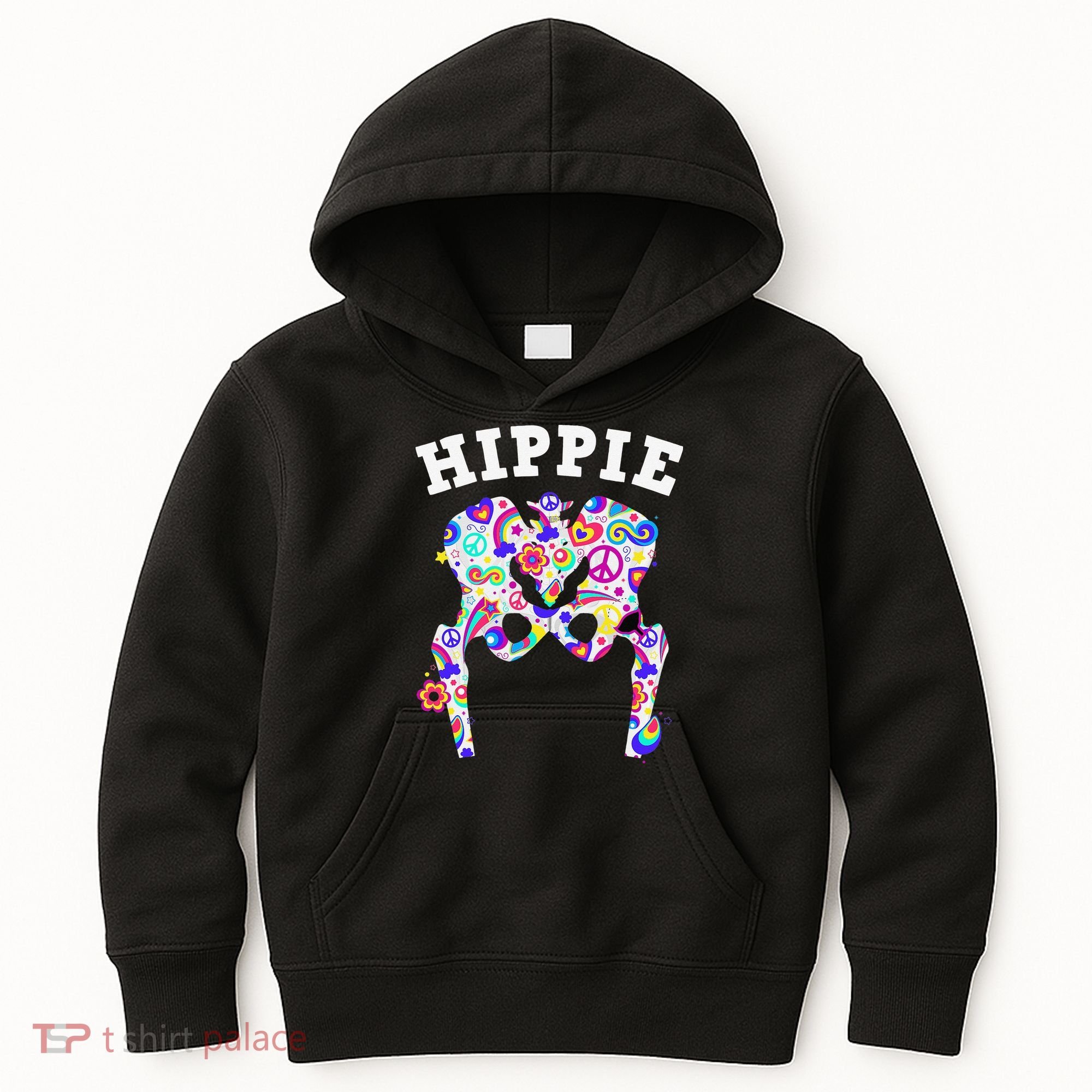 Cool Hip Replacement For  After Hip Surgery Hippie Kids Hoodie