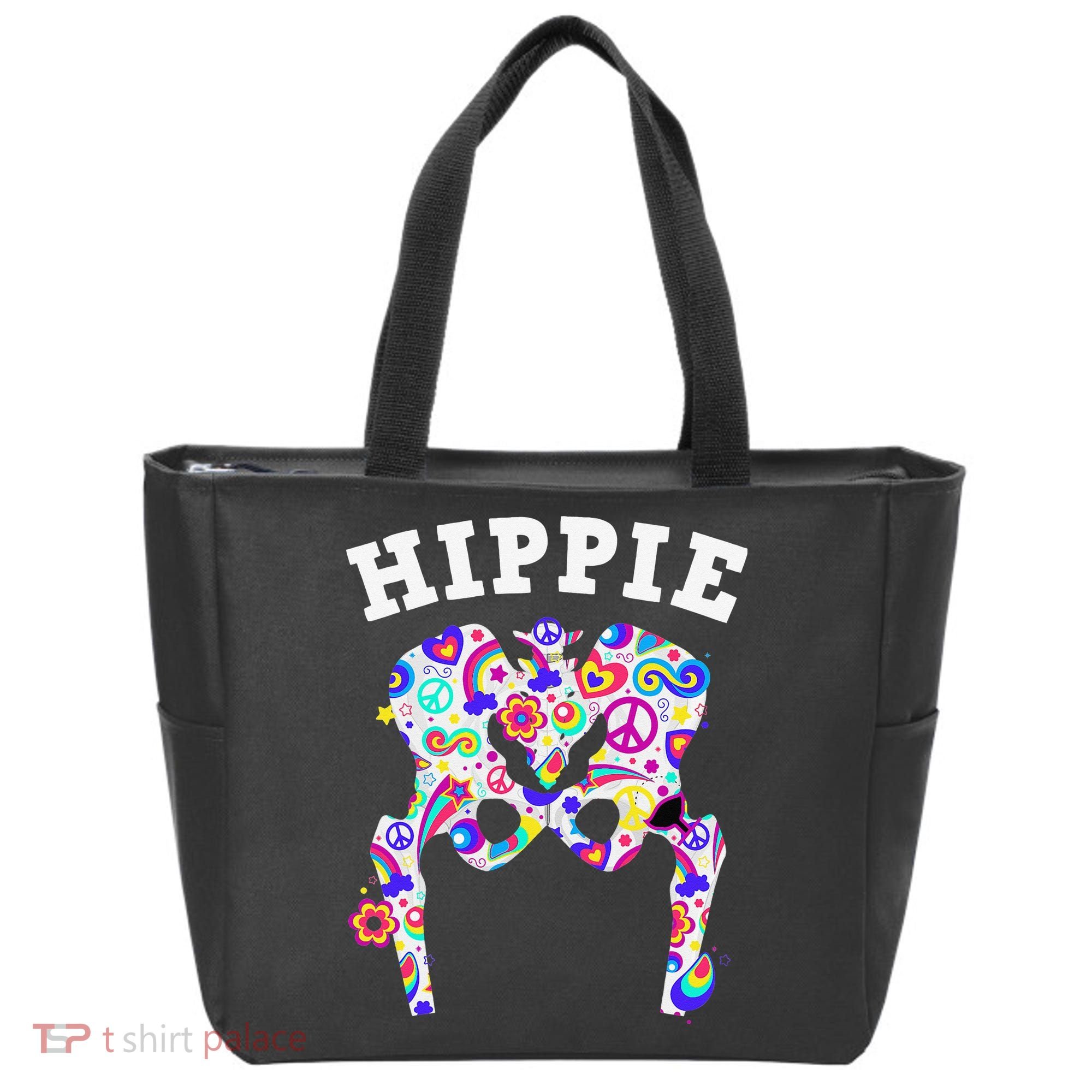 Cool Hip Replacement For  After Hip Surgery Hippie Tote Bag