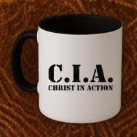 Christ In Action CIA Coffee Mug thumb 2