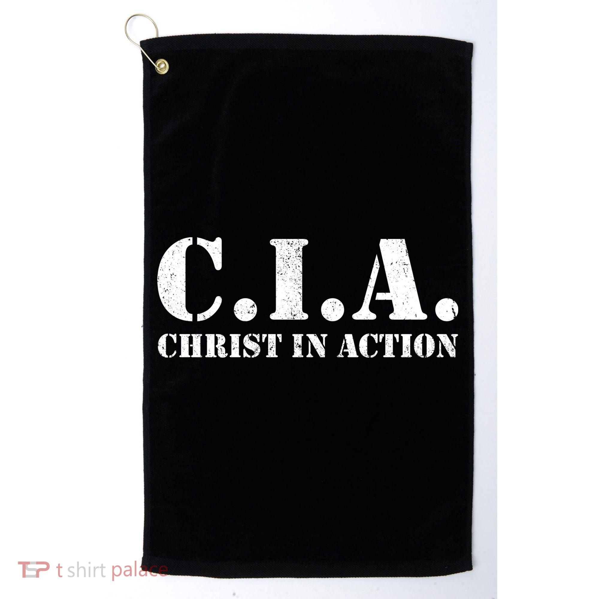 Christ In Action CIA Golf Towel