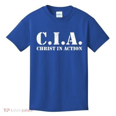 Christ In Action CIA Kids T-Shirt