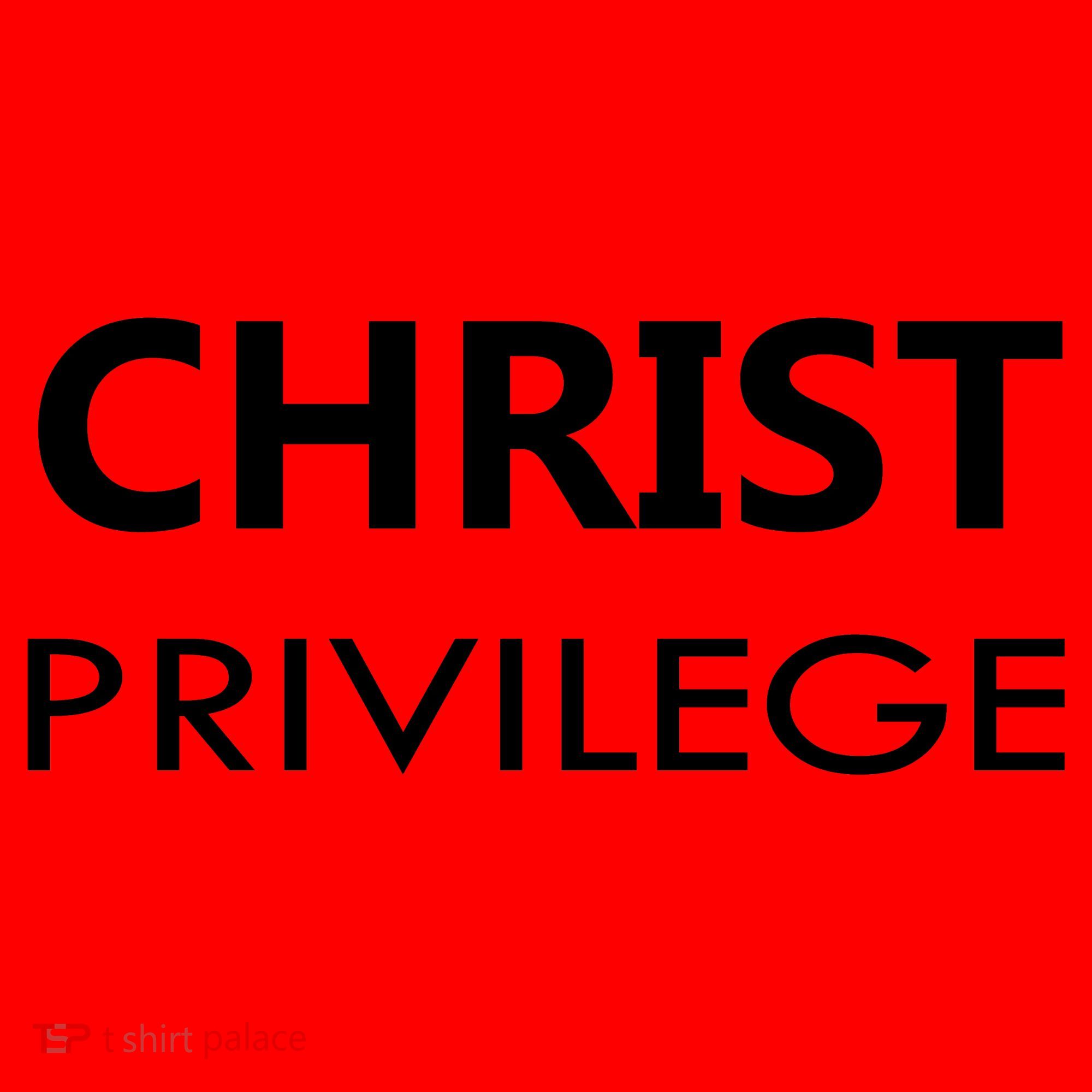 Christ Privilege Santa Hat
