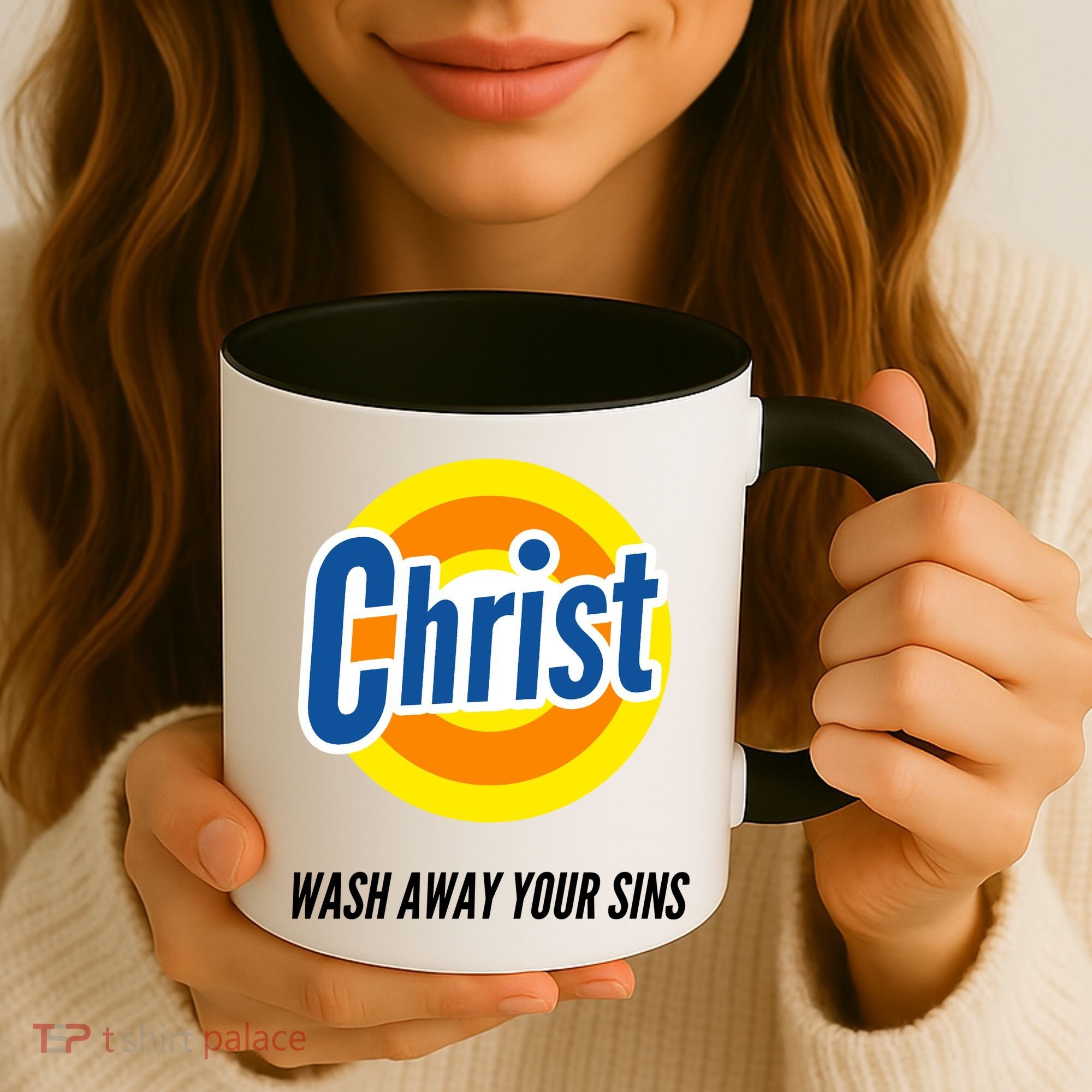 Christ Stain Remover Wash Away Your Sins Coffee Mug