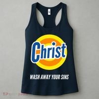 Christ Stain Remover Wash Away Your Sins Women's Tank Top thumb 3