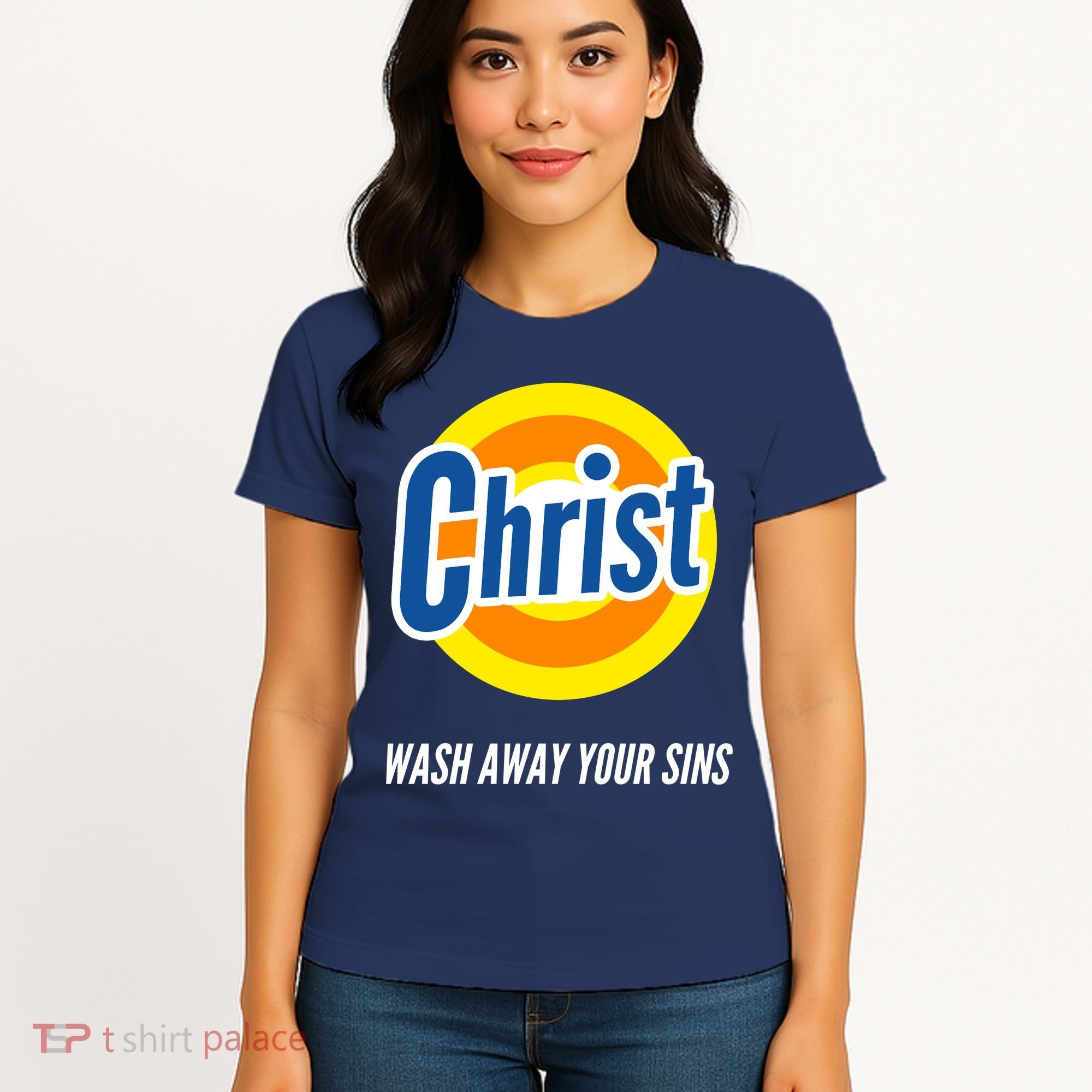 Christ Stain Remover Wash Away Your Sins Women's T-Shirt