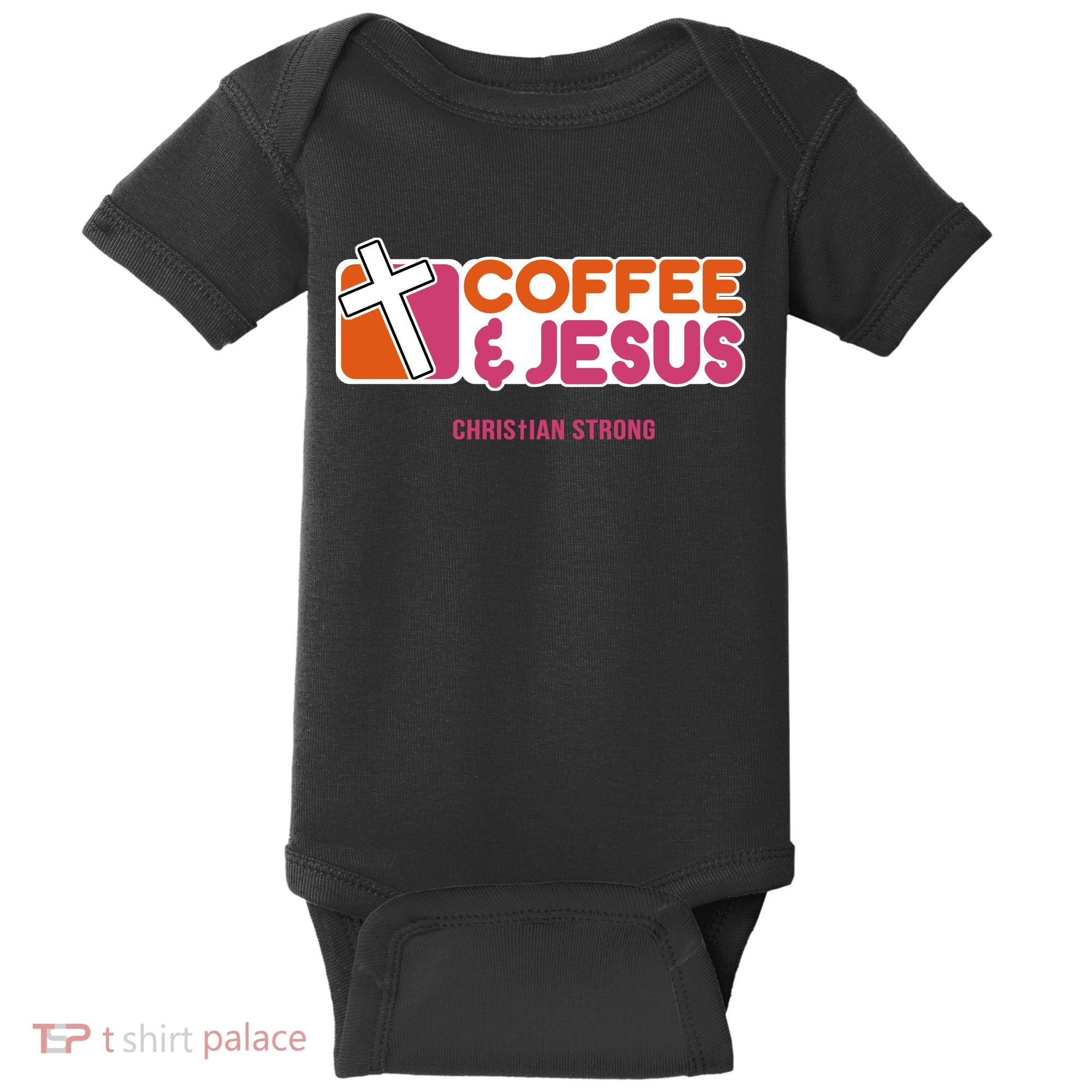 Christian Dunkin Strong Baby Bodysuit