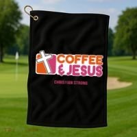 Christian Dunkin Strong Golf Towel thumb 1