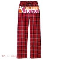 Christian Dunkin Strong Women's Flannel Plaid Pajama Pants thumb 0