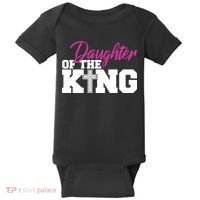 Christian Faith - Daughter Of The King Baby Bodysuit thumb 0