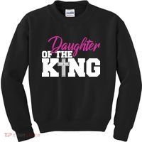 Christian Faith - Daughter Of The King Kids Sweatshirt thumb 0
