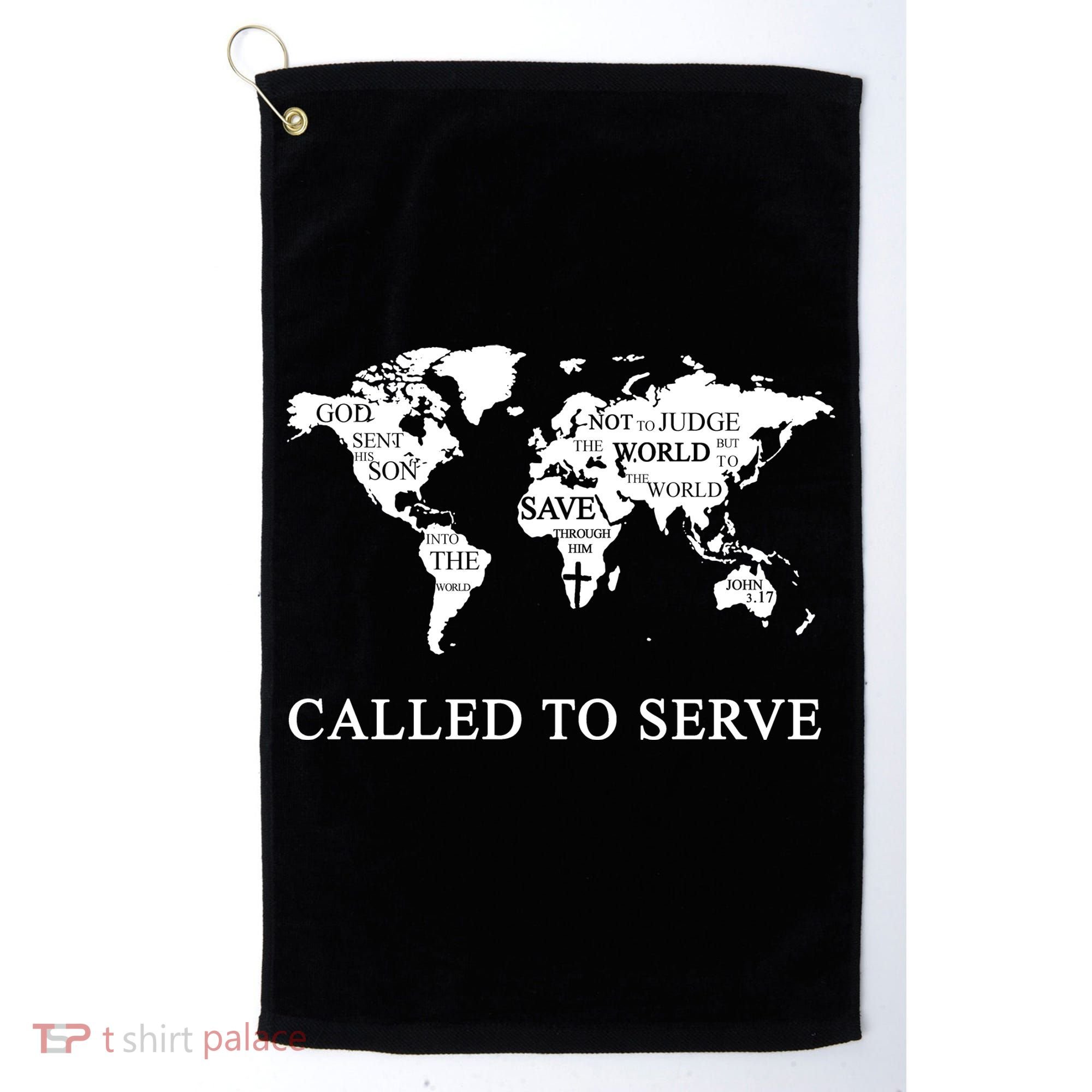 Christian Missionary Called To Serve Golf Towel