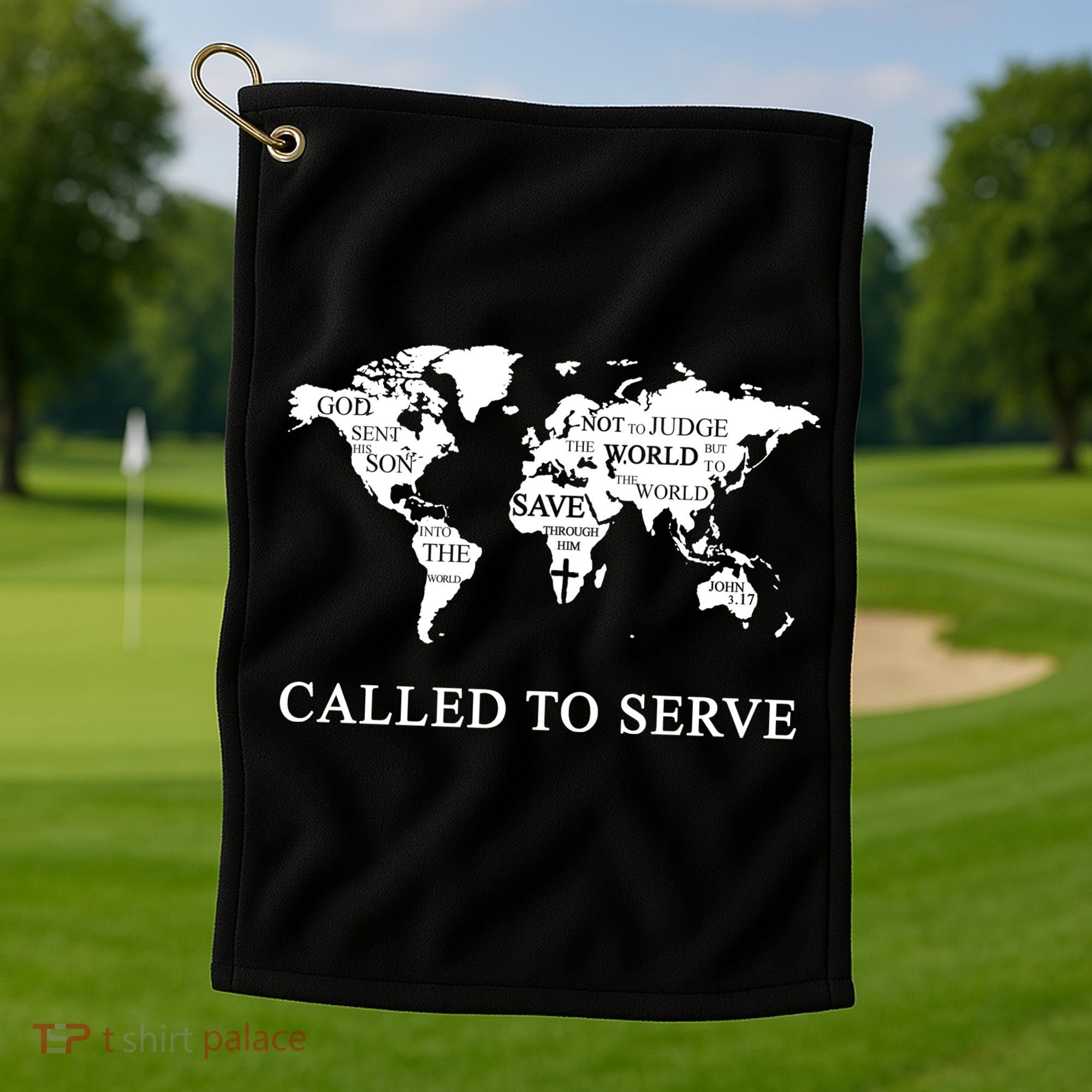 Christian Missionary Called To Serve Golf Towel