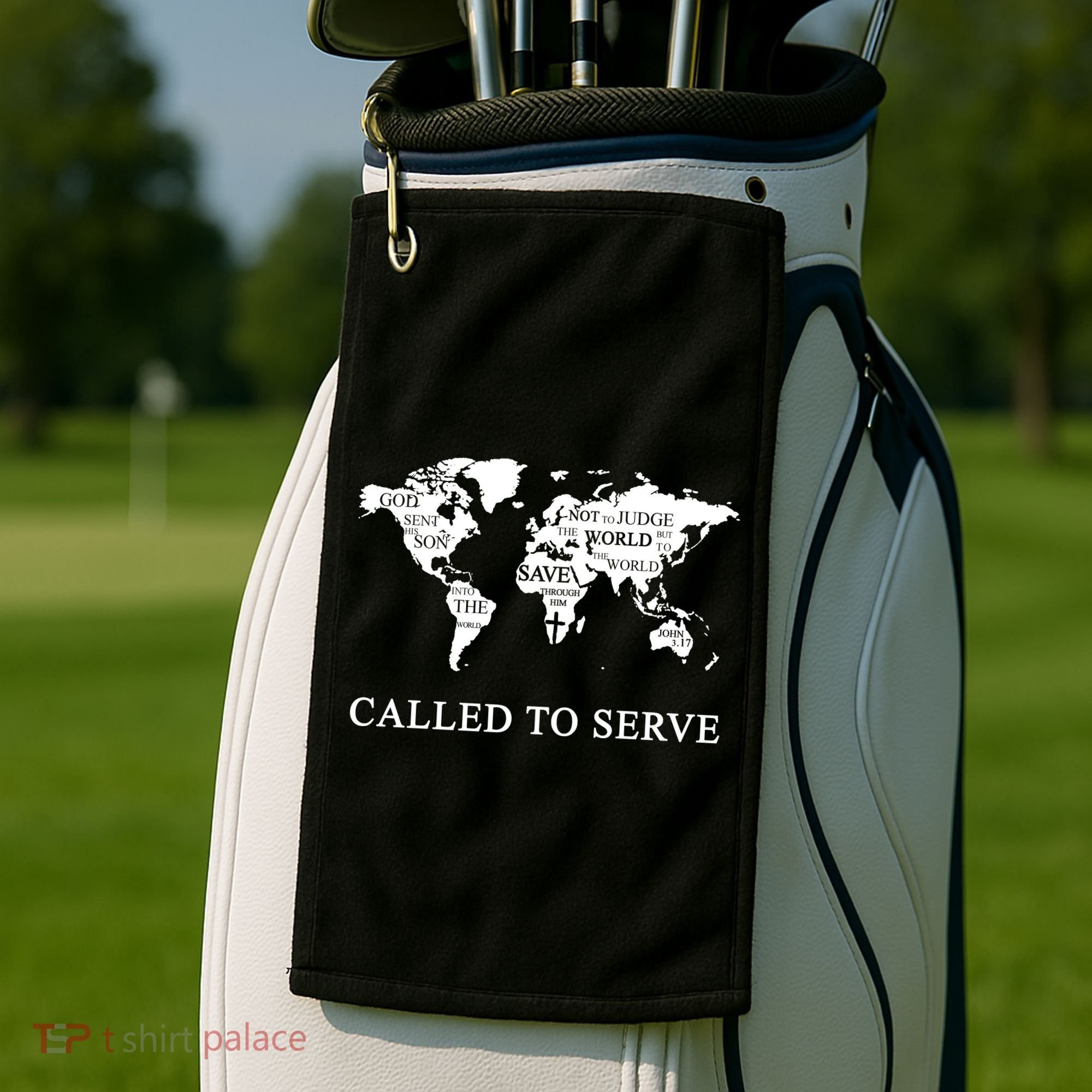 Christian Missionary Called To Serve Golf Towel