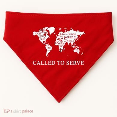 Christian Missionary Called To Serve USA-Made Doggie Bandana
