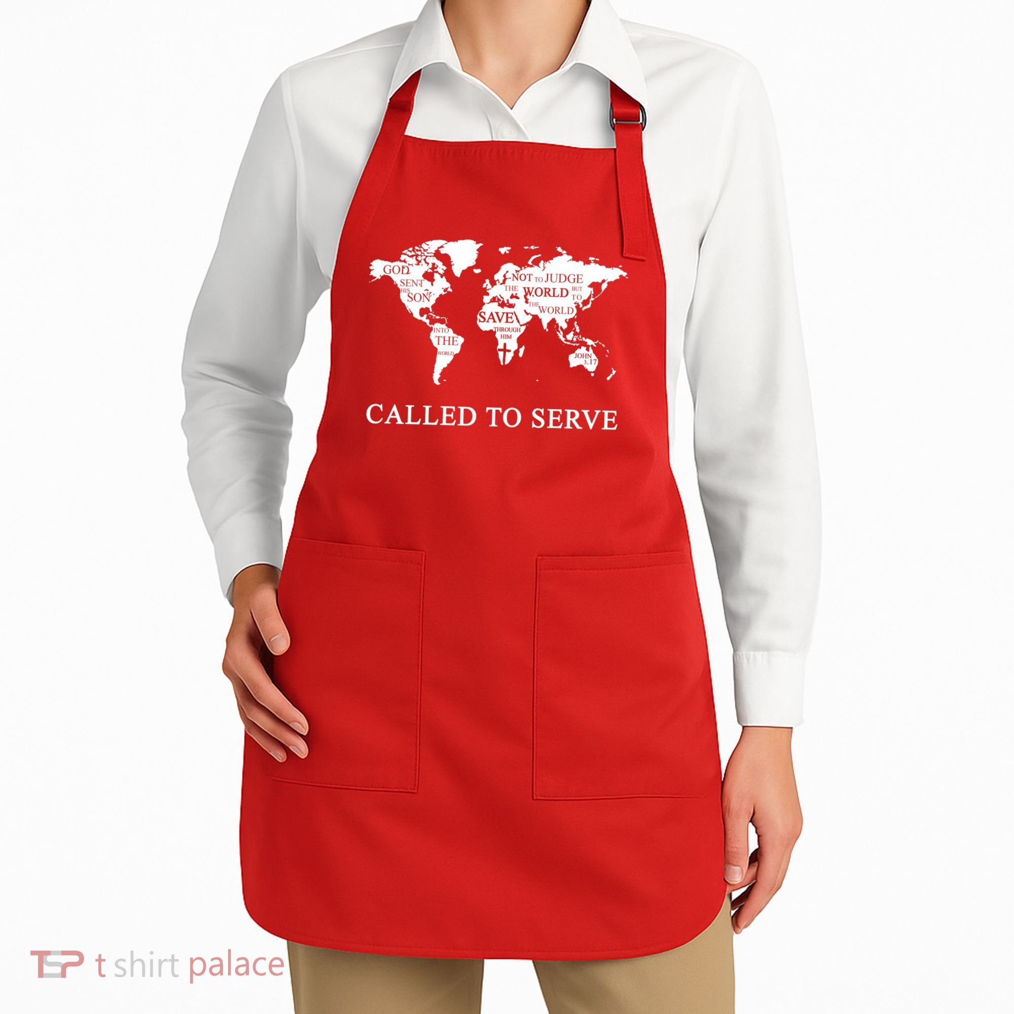 Christian Missionary Called To Serve Apron