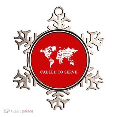 Christian Missionary Called To Serve Ornament