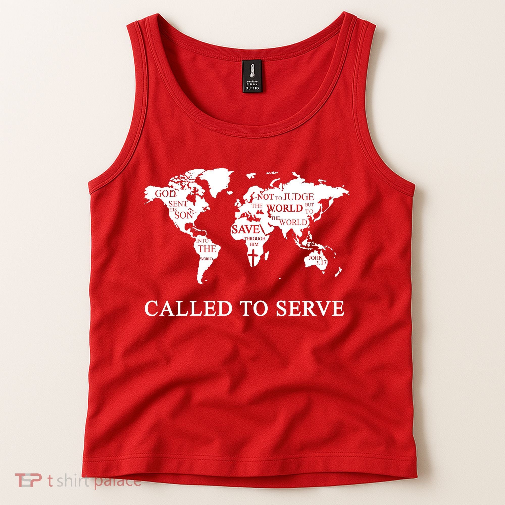 Christian Missionary Called To Serve Tank Top