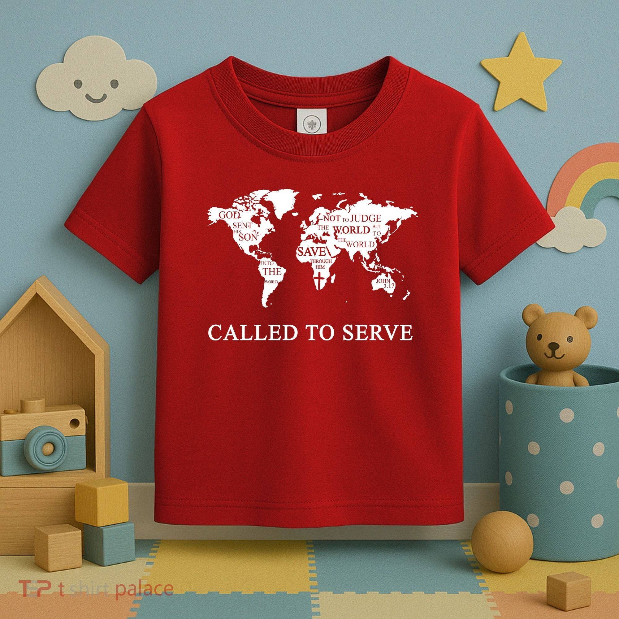 Christian Missionary Called To Serve Toddler T-Shirt