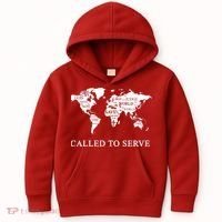 Christian Missionary Called To Serve Kids Hoodie thumb 0