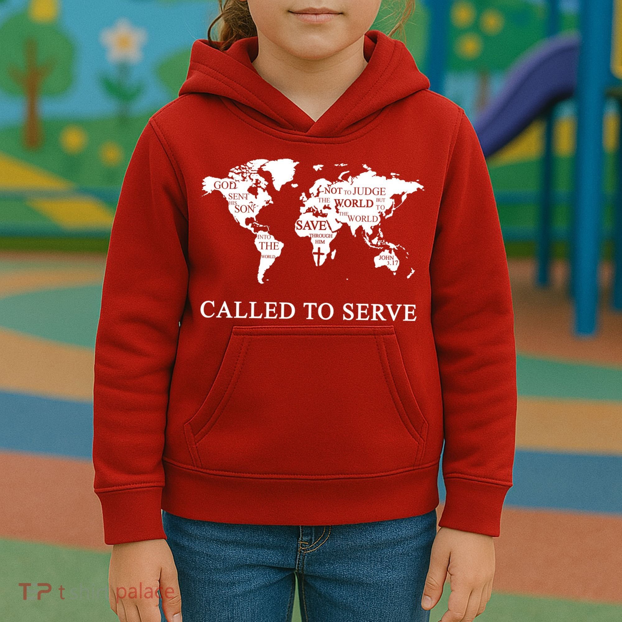 Christian Missionary Called To Serve Kids Hoodie
