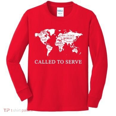 Christian Missionary Called To Serve Kids Long Sleeve Shirt