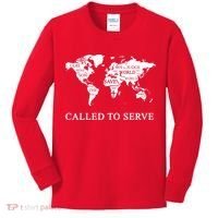 Christian Missionary Called To Serve Kids Long Sleeve Shirt thumb 0