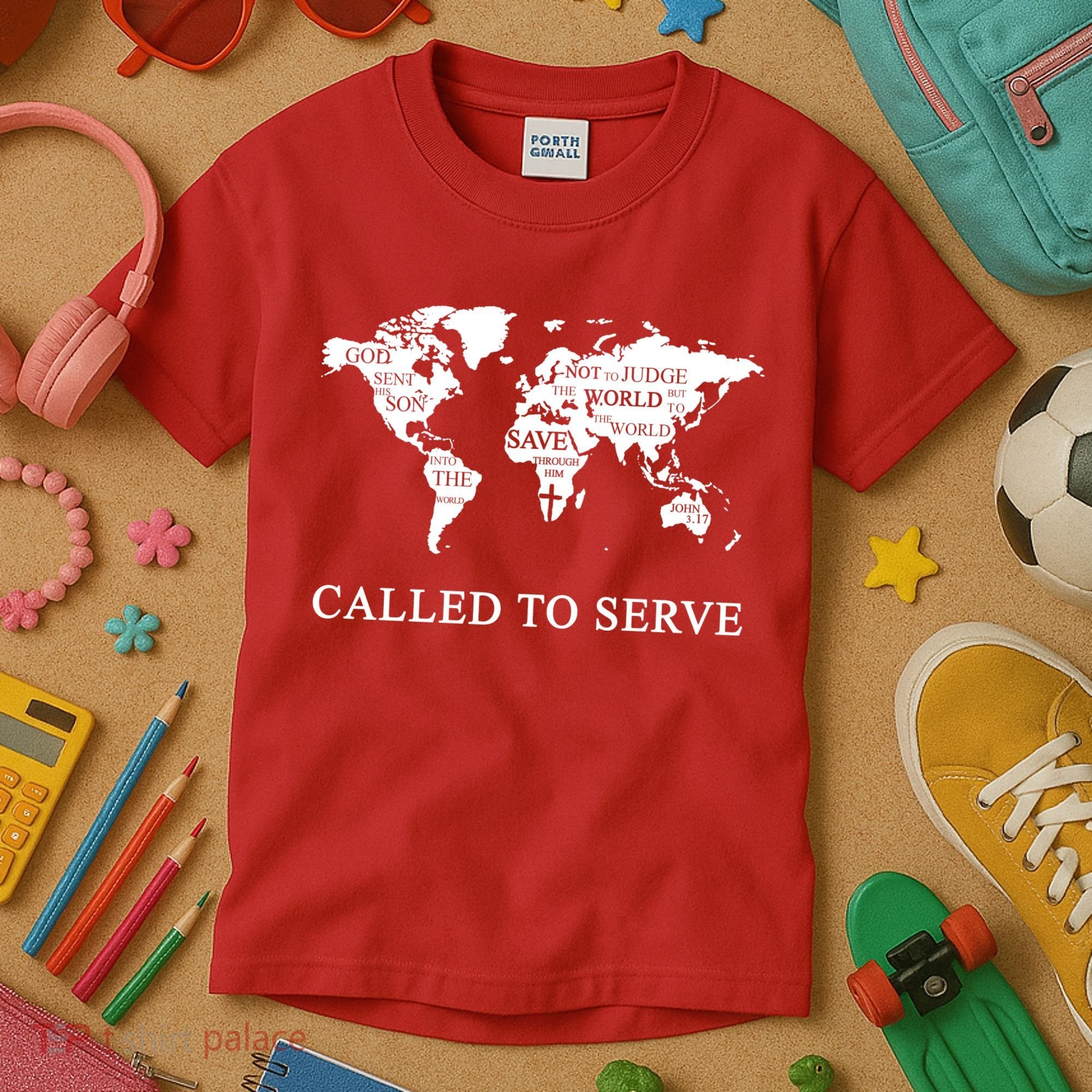 Christian Missionary Called To Serve Kids T-Shirt