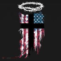 Christian Patriotic USA Flag Backpack thumb 2