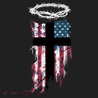 Christian Patriotic USA Flag Tumbler thumb 3