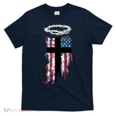 Christian Patriotic USA Flag T-Shirt