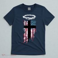 Christian Patriotic USA Flag T-Shirt thumb 5