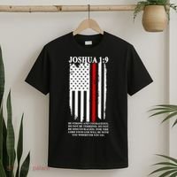 Christian Red Thin Line T-Shirt thumb 2