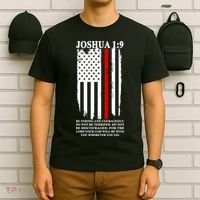 Christian Red Thin Line T-Shirt thumb 6