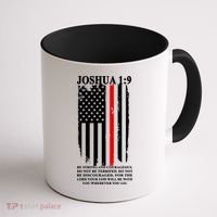 Christian Red Thin Line Coffee Mug thumb 1