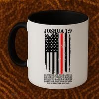 Christian Red Thin Line Coffee Mug thumb 2