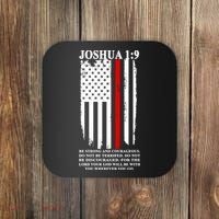 Christian Red Thin Line Coaster thumb 0