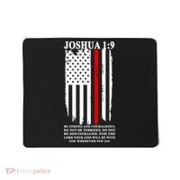 Christian Red Thin Line Mousepad thumb 0