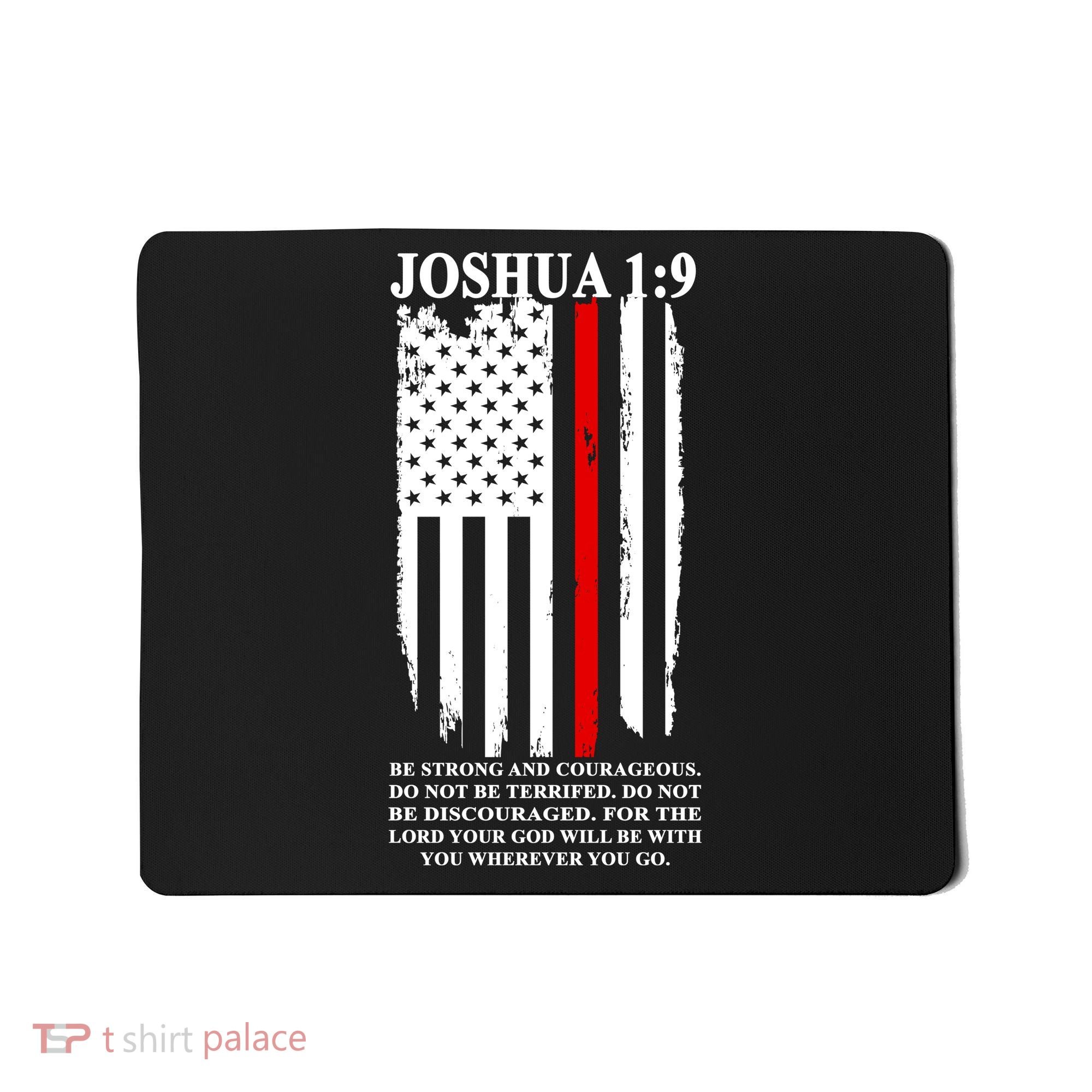 Christian Red Thin Line Mousepad