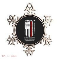 Christian Red Thin Line Ornament thumb 0