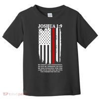 Christian Red Thin Line Toddler T-Shirt thumb 0