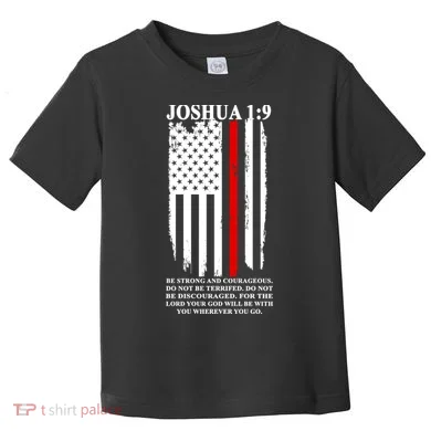 Christian Red Thin Line Toddler T-Shirt